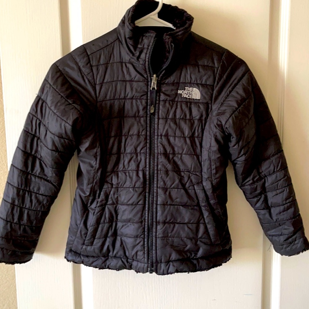 Girls Northface reversible jacket